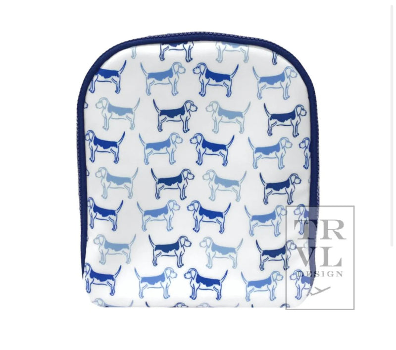 Insulated Bring It Bag | Blue Puppy Love