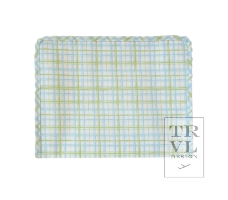 Medium Roadie | Green Plaid