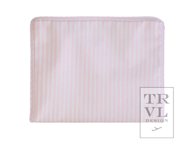 Medium Roadie | Pink Pimlico Stripe