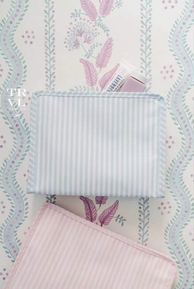 Medium Roadie | Pink Pimlico Stripe