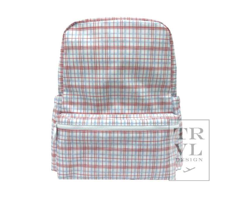 Backpacker | Red Plaid