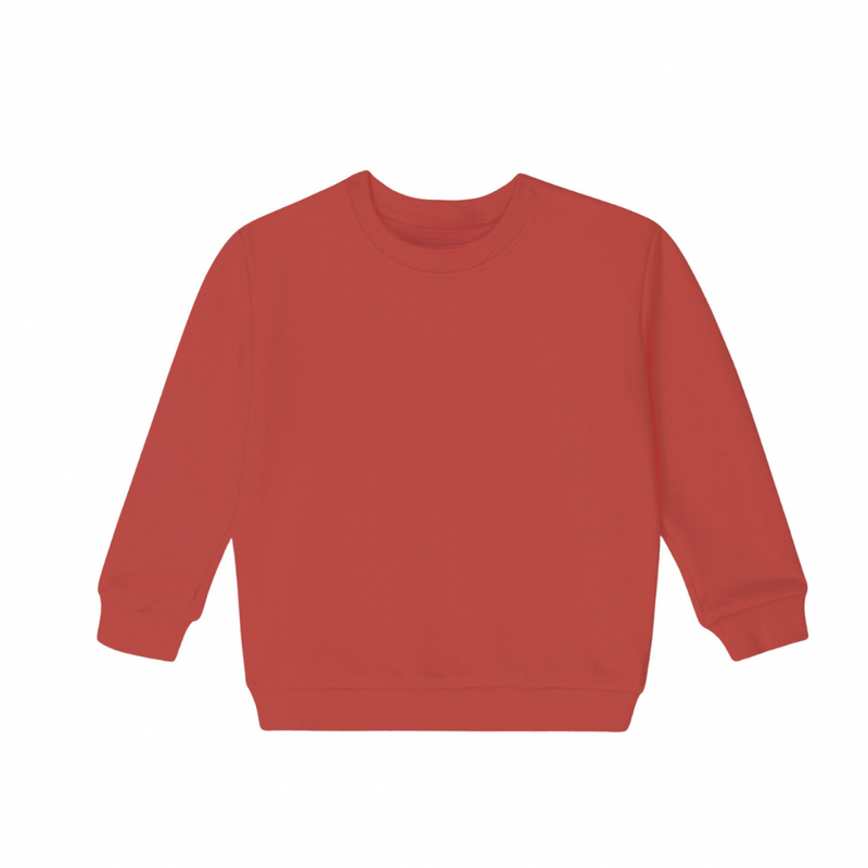 Long Sleeved Sweatshirt | Red
