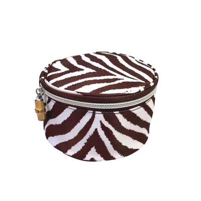 Button Bag | Hide Stripe