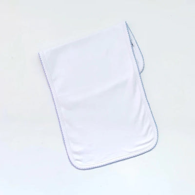 Burp Cloth | Picot Trimmed